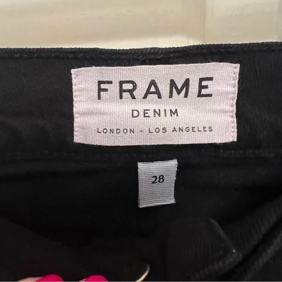 Frame Forever Karlie High Waist Flare Jeans Size 28 - Picture 4 of 8